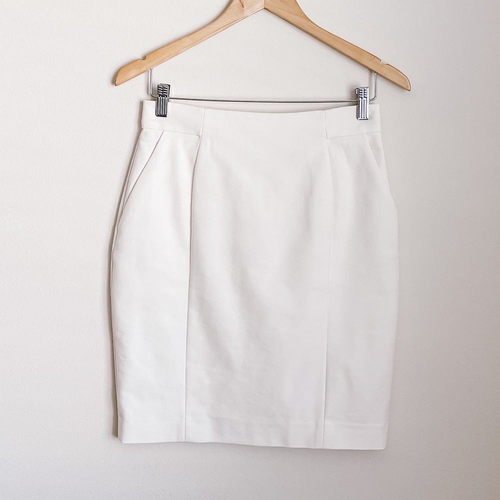 White skirt